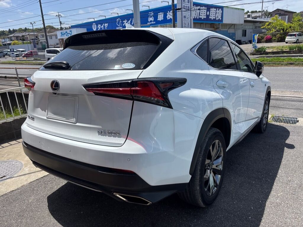 レクサス NX300 F SPORT 納車写真 リア②