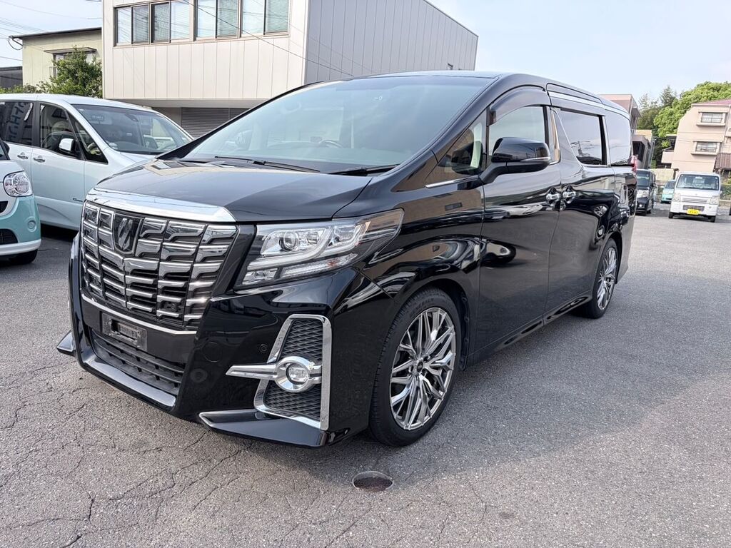 トヨタ アルファード 納車写真 フロント