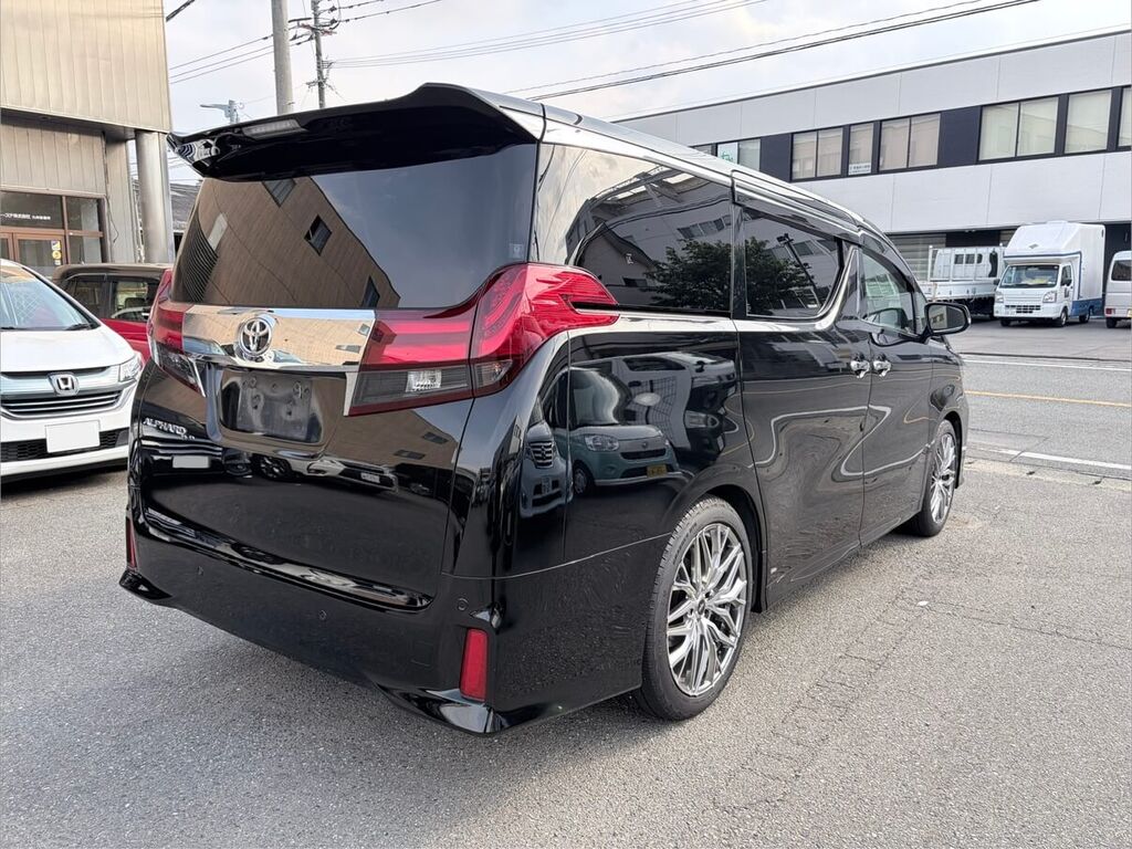 トヨタ アルファード 納車写真 リア②