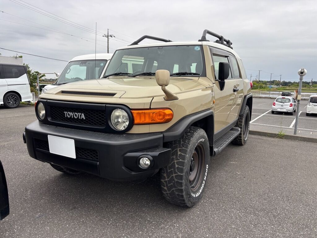 トヨタ FJクルーザー 納車写真